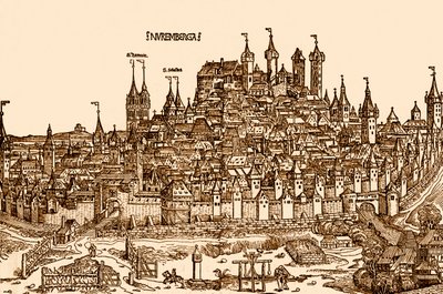 View of Nuremberg, from the 