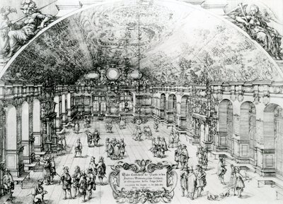 View of the Interior of the Lusthaus in Stuttgart by German School