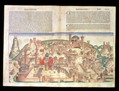 View of the city of Jerusalem by German School