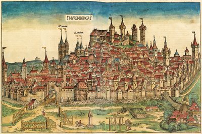 View of the City of Nuremberg by German School