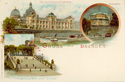 Views of Dresden, Germany by German School