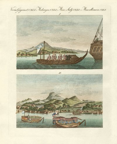 Views of the coast of Japan next to Japanese vehicles by German School