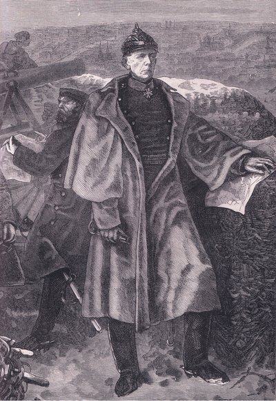 Von Moltke before Paris by German School