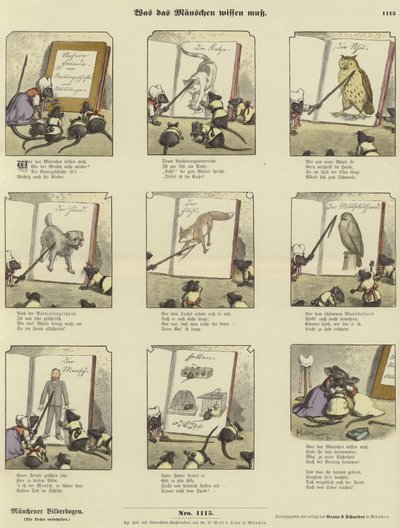 What Little Mice Must Know by German School