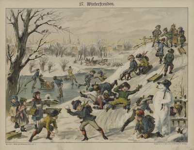 Winter amusements by German School