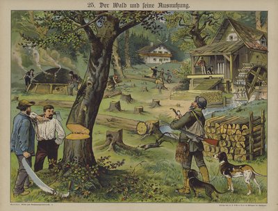 Wood workers by German School