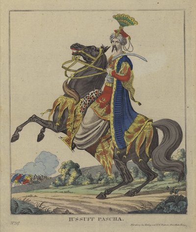 Yusuf Pasha, Ottoman General by German School