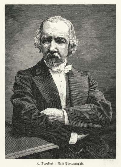 Zachris Topelius, Swedish-speaking Finnish novelist, poet, journalist and historian by German School