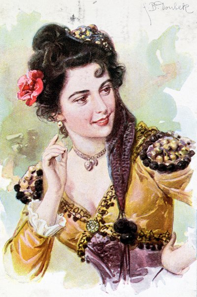 Zerline from the Opera Don Giovanni by Wolfgang Amadeus Mozart (1756-91), c.1900 by German School