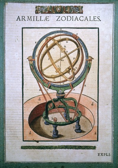 Zodiacal Armillary Sphere in 
