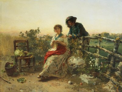 In Peacetime by Gerolamo Induno