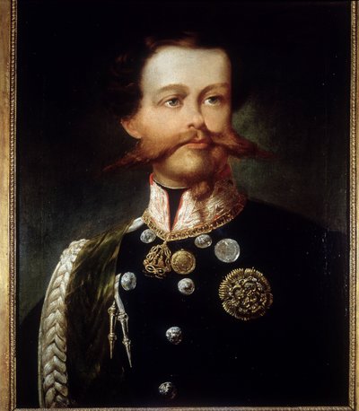 Portrait of Victor Emmanuel II by Gerolamo Induno. Museo del Risorgimento. Milan. by Gerolamo Induno