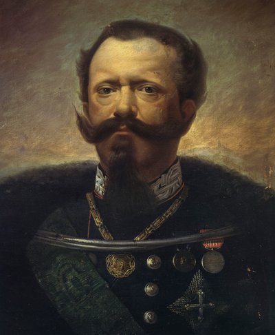 Portrait of Victor Emmanuel II, King of Italy by Gerolamo Induno