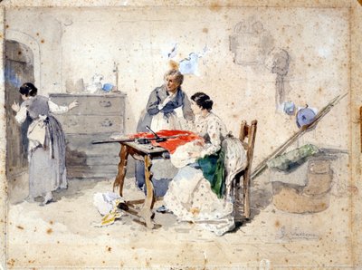 Risorgimento: The Five Days of Milan (18-22 March 1848) by Gerolamo Induno