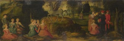 Pegasus and the Muses by Gerolamo Romanino