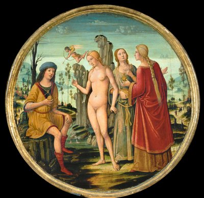 The Judgement of Paris by Gerolamo di Benvenuto