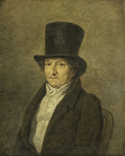 Portrait of Jean Bernard by Gerrit Jan Michaelis
