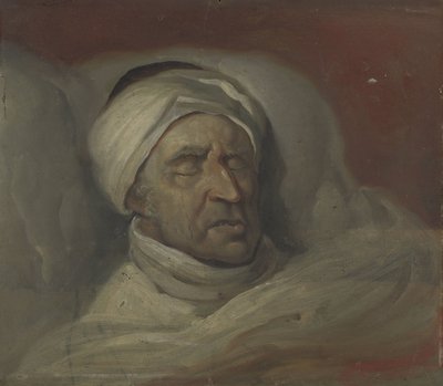Mr. Willem Bilderdijk after his Death by Gerrit Jan Michaëlis