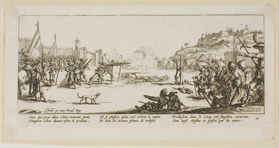 The Firing Squad, plate twelve from The Large Miseries of War by Gerrit Lucasz van Schagen