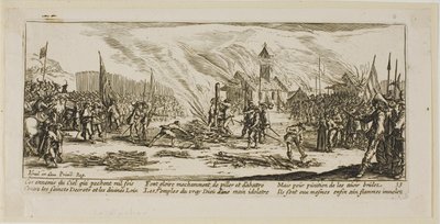The Stake, plate thirteen from The Large Miseries of War by Gerrit Lucasz van Schagen