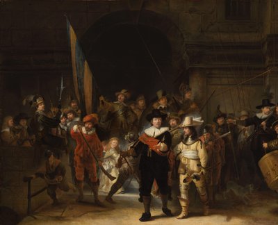 Copy of The Night Watch by Gerrit Lundens (attributed to)