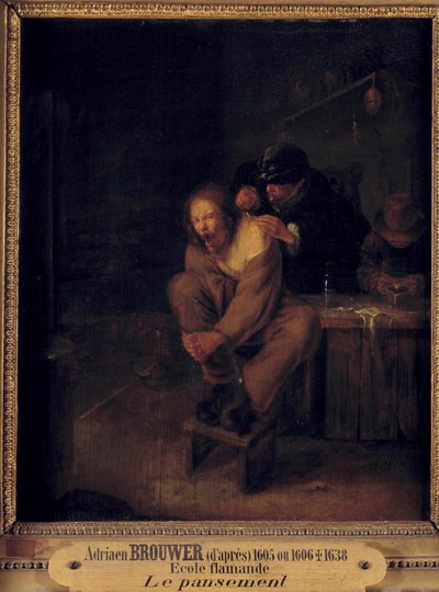 Operation (or Dressing) A Surgeon Caring for a Patient by Gerrit Lundens