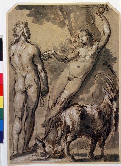 Adam and Eve by Gerrit Pietersz