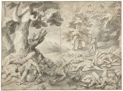 Samson After Defeating the Philistines by Gerrit Pietersz. Sweelink