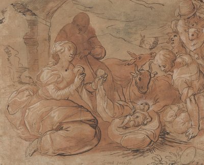 The Adoration of the Shepherds, 1599 by Gerrit Pietersz Sweelink