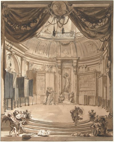 The Curiosity Room of Levinus Vincent by Gerrit Rademaker