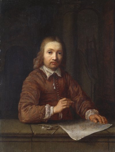 Self-portrait by Gerrit Dou