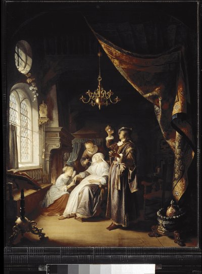 The Hydropic Woman by Gerrit Dou