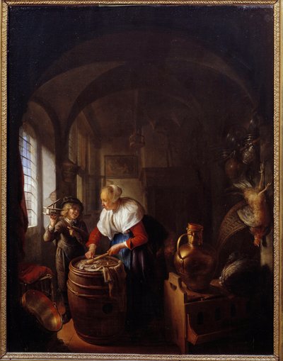 The Mouse by Gerrit Dou