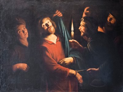 The Taking of Christ by Gerrit van (follower of) Honthorst