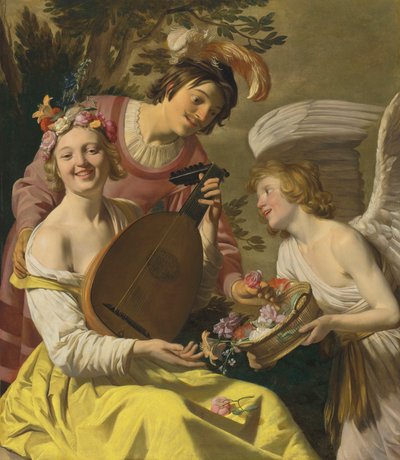 Allegory of Love by Gerrit van Honthorst