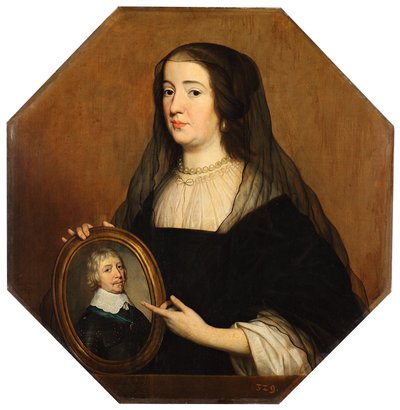 Amalie von Solms (1602-1675) in Widow