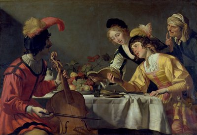 Concert by Gerrit van Honthorst