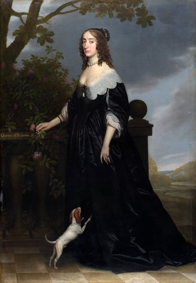 Elizabeth Stuart, Queen of Bohemia by Gerrit van Honthorst
