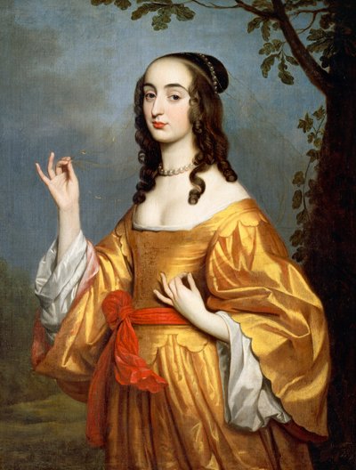 Portrait of Countess Louise Henriette of Nassau by Gerrit van Honthorst