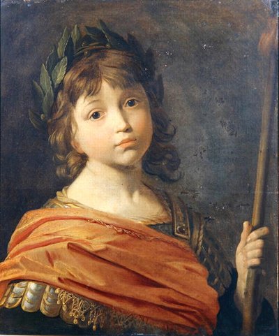 Prince Rupert When a Boy as Mars by Gerrit van Honthorst