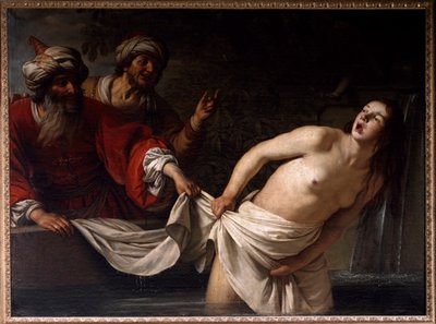 Suzanne in the Bath by Gerrit van Honthorst