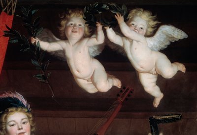The Angels (detail) by Gerrit van Honthorst