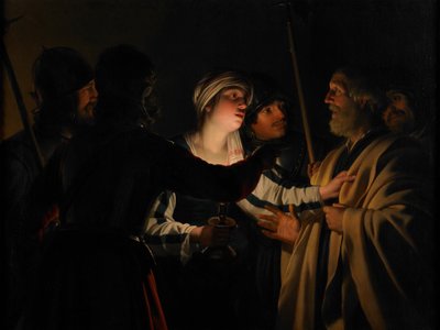 The Denial of St. Peter by Gerrit van Honthorst
