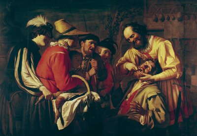The Tooth Extractor by Gerrit van Honthorst