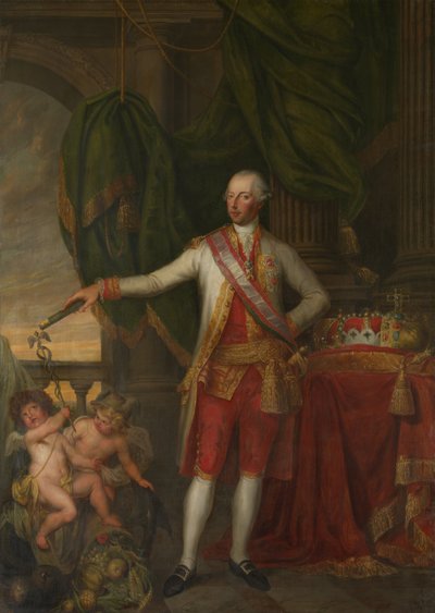 Portrait of Emperor Joseph II by Gertrude Cornélie Marie de Pélichy