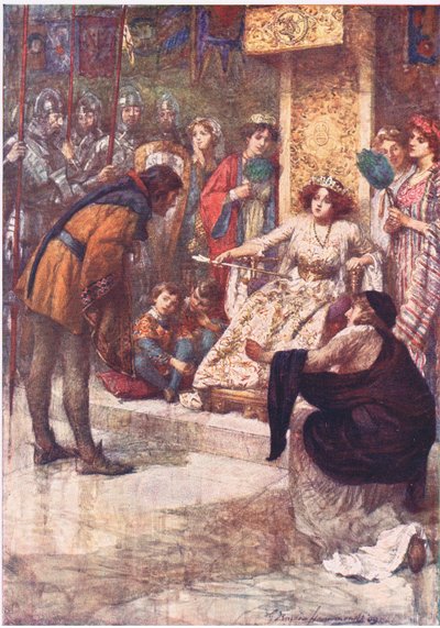 Georgos claimed that adventure, Stories from the Faerie Queen published by George Harrap and Company by Gertrude E. Demain (after) Hammond