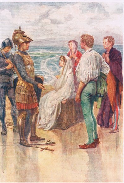 The Judgement of Artegall, Stories from the Faerie Queen Published by George Harrap and Company by Gertrude E. Demain (after) Hammond