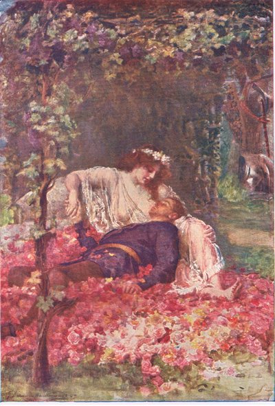 The wanton lady, Stories from the Faerie Queen published by George Harrap and Company by Gertrude E. Demain (after) Hammond