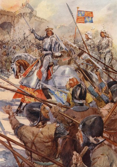 William Shakespeare’s Play: Henry V by Gertrude E. Demain (after) Hammond