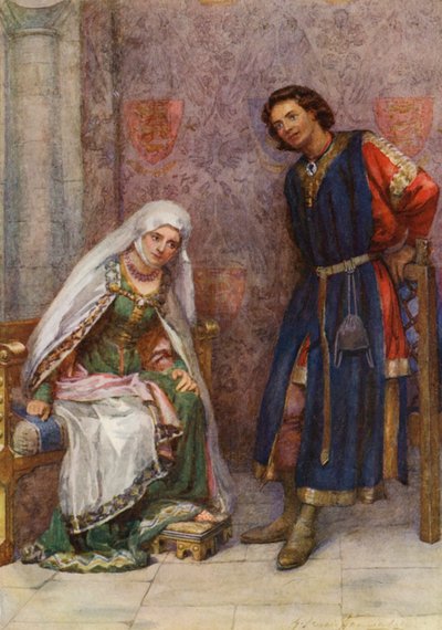 William Shakespeare’s play: King John by Gertrude E. Demain (after) Hammond
